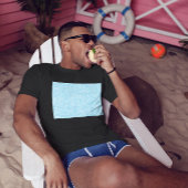 Blue Mosaic Pixel T-Shirt