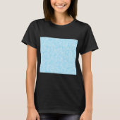 Blue Mosaic Pixel T-Shirt (Vorderseite)
