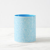 Blue Mosaic Pixel Tasse (Zentrum)