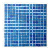 Blue Mosaic Tile Fliese (Vorderseite)