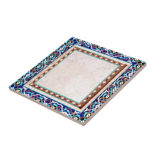 Blue Mosaik Keramik Tile Fliese (Seite)