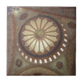 Blue Moschee Interior Istanbul, Türkei Fliese (Vorderseite)