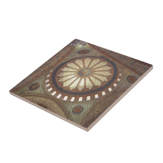 Blue Moschee Interior Istanbul, Türkei Fliese (Seite)