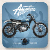 Blue Motorrad Untersetzer | Motorrad-Untersetzer-S (Vorderseite)