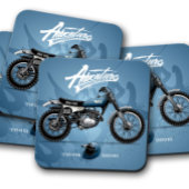 Blue Motorrad Untersetzer | Motorrad-Untersetzer-S