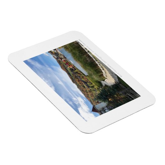 Blue Mountain Collingwood Ontario Foto Magnet (Rechte Seite)