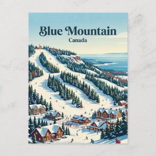 Blue Mountain, Ontario, Kanada Postkarte