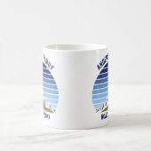 Blue Mountain Sunset Personalisiert Family Wieders Kaffeetasse (Mittel)