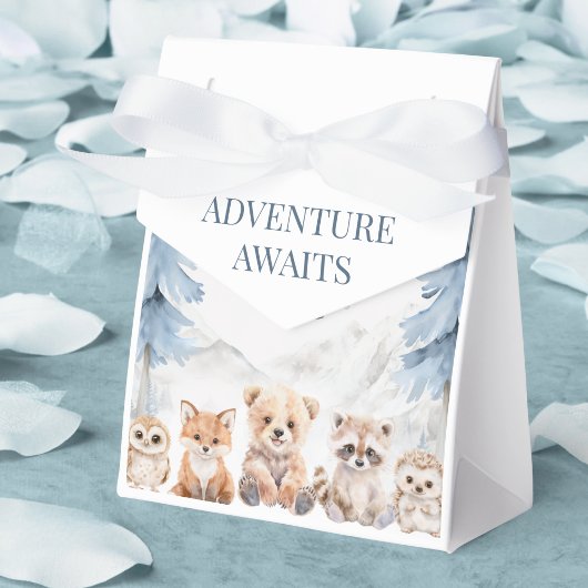 Blue Mountain Woodland Animals Adventure Geschenkschachtel