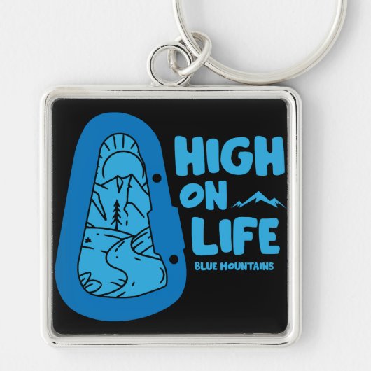 Blue Mountains Alpinismus Australien Schlüsselanhänger (Vorne)