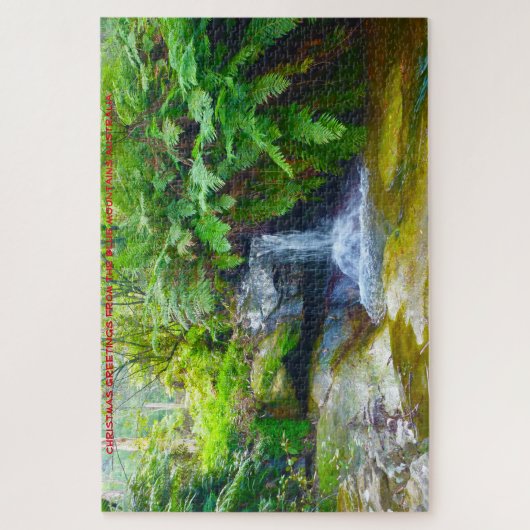 Blue Mountains Australia Jigsaw Puzzle (Vertikal)