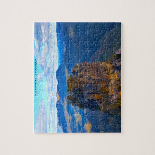 Blue Mountains Australien Puzzle (Vertikal)