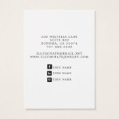 Blue Mountains Earring Display Cards (Rückseite)