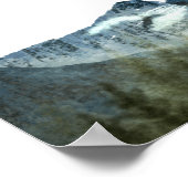 Blue Mountains Hochzeitstabelle Poster (Ecke)