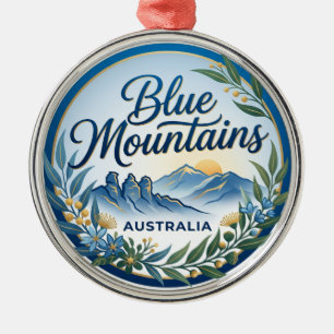 Blue Mountains Nationalpark Australien Ornament Aus Metall