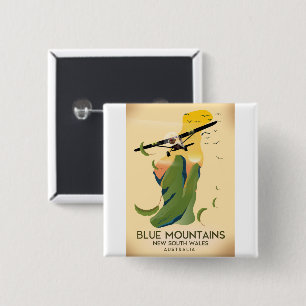 Blue Mountains New South Wales Australien Button