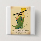 Blue Mountains New South Wales Australien Button (Vorderseite)