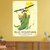 Blue Mountains New South Wales Australien Leinwanddruck (Insitu (Wohnzimmer))