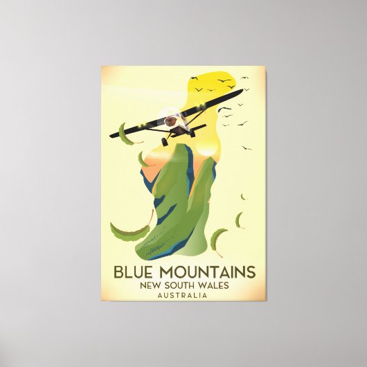 Blue Mountains New South Wales Australien Leinwanddruck (Vorderseite)