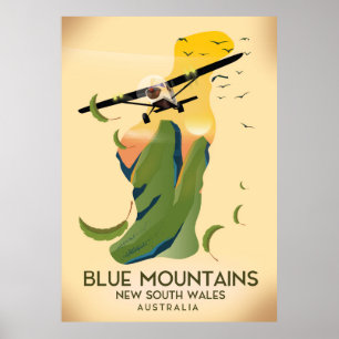 Blue Mountains New South Wales Australien Poster