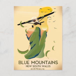 Blue Mountains New South Wales Australien Postkarte
