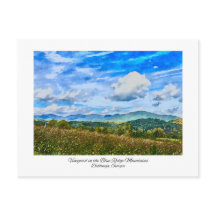 Blue Mountains North Georgia Aquarellmalerei