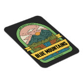 Blue Mountains NSW Australien Magnet (Rechte Seite)
