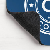 Blue Mouse Pad für Kupferelement Mousepad (Ecke)