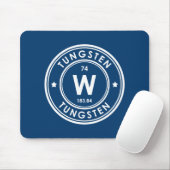 Blue Mouse Pad Tungsten Element Mousepad (Mit Mouse)