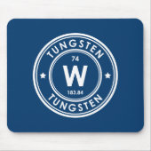Blue Mouse Pad Tungsten Element Mousepad (Vorne)