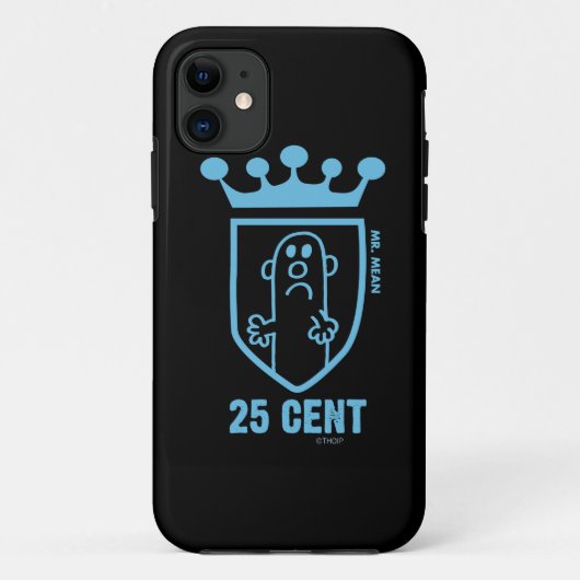 Blue Mr. Gemein Wappen & Crown Case-Mate iPhone Hülle (Rückseite)