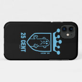 Blue Mr. Gemein Wappen & Crown Case-Mate iPhone Hülle (Rückseite (Horizontal))