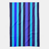 Blue Multi Tone Streifen Geschirrtuch (Vertikal)