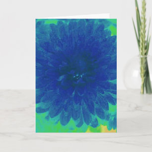 Blue Mum Grußkarte Karte