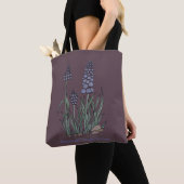 Blue Muscari Hyacinths Tote Tasche (Von Nahem)