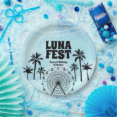 Blue Music Festival Pappteller (Party)