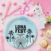 Blue Music Festival Pappteller (Party)