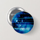 Blue Music Lautsprecher Button (Vorne & Hinten)