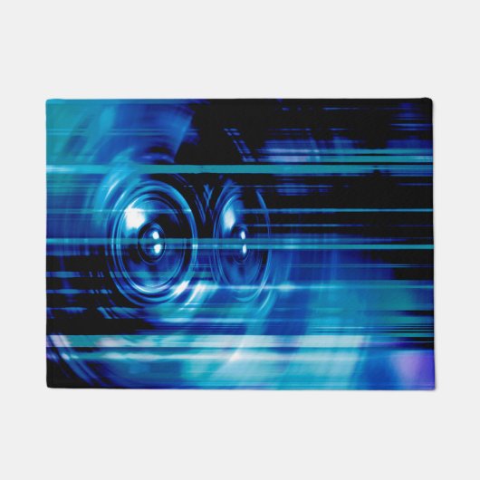 Blue Music Lautsprecher Fußmatte (Vorderseite)
