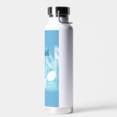 Blue Music Personalisiert Trinkflasche (Links)
