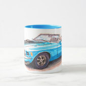 Blue Mustang Tasse 1970 (Zentrum)