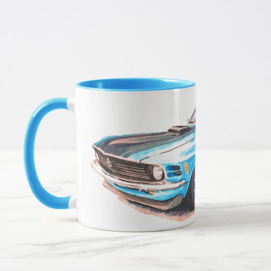 Blue Mustang Tasse 1970 (Links)