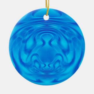 Blue Mystery Keramik Ornament