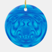 Blue Mystery Keramik Ornament (Hinten)