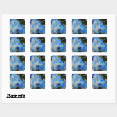 Blue Mystique Orchid II Stickers (Blatt)