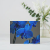 Blue Mystique Postkarte (Stehend Vorderseite)