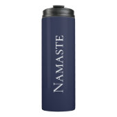 Blue Namaste Thermosbecher (Vorderseite)
