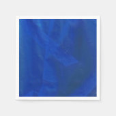 Blue Napkins mit Wavy Design Serviette (Vorderseite)