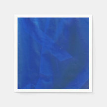 Blue Napkins mit Wavy Design