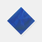 Blue Napkins mit Wavy Design Serviette (Ecke)